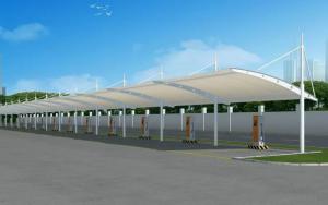 平舆县膜结构停车棚