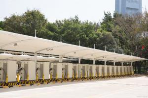 平舆县膜结构停车棚