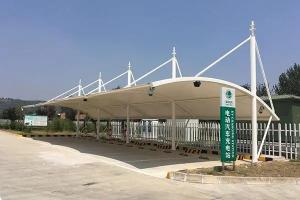 平舆县膜结构停车棚